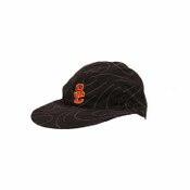 USC Trojans Men's Nike Black SC Interlock Reversible 5 Panel Sideline Hat